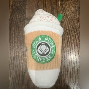 Star Pups Coffee Latte Plush Toy